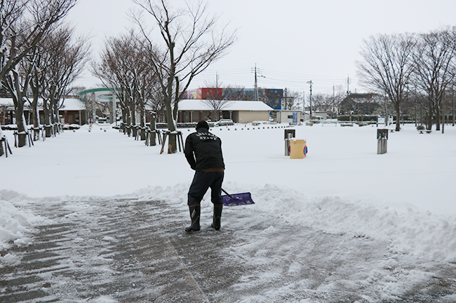 雪かき